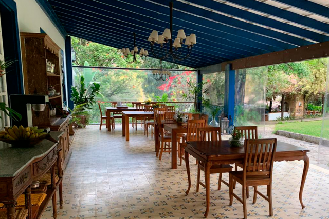 almoço fazenda