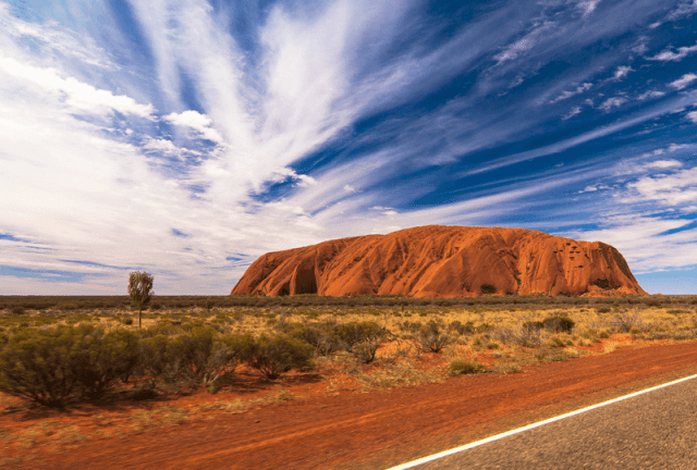 Uluru Ayers Rock deserto Austrália viagem