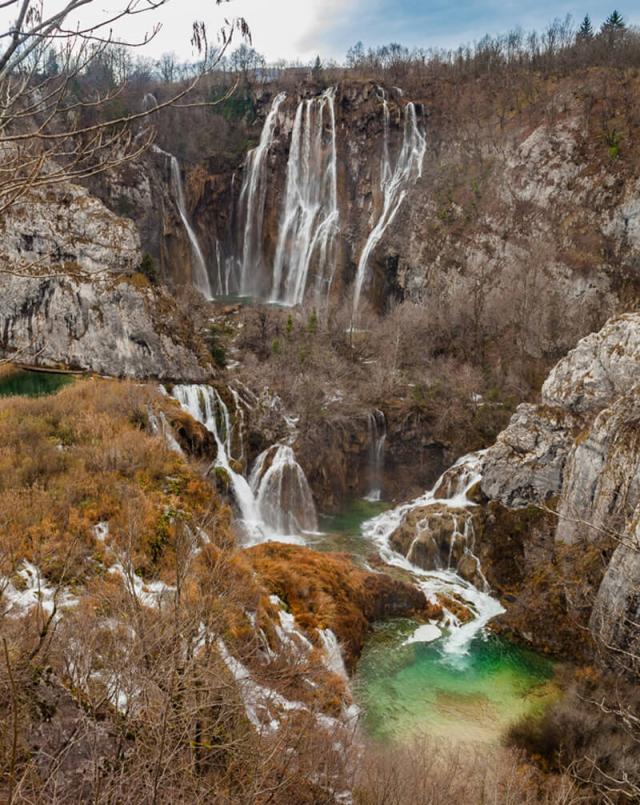parque nacional lagos de plitvice croácia